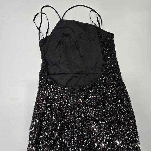 LPA Andrea Dress in Black & Silver Small - Picture 9 of 13
